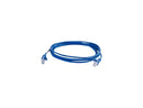 C2G 01076 3 ft. Cat 6 Blue SNAGLESS UNSHIELDED (UTP) SLIM NETWORK PATCH CABLE