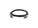 C2G 01097 6 in Cat 6 Black SNAGLESS UNSHIELDED (UTP) SLIM NETWORK PATCH CABLE