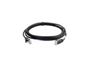 C2G 01106 7 ft. Cat 6 Black SNAGLESS UNSHIELDED (UTP) SLIM NETWORK PATCH CABLE