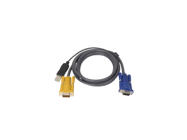 ATEN 6 ft. PS/2 to USB Intelligent KVM Cable 2L5202UP