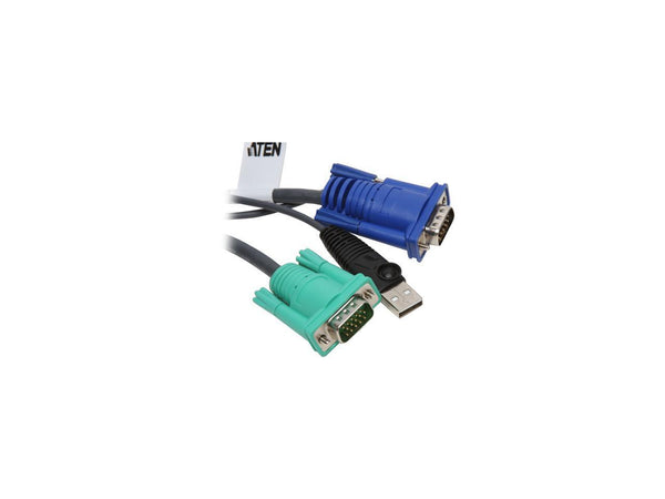 ATEN 4 ft. USB Intelligent KVM Cable 2L5201U