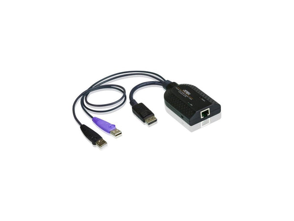 ATEN KA7169 USB DisplayPort Virtual Media KVM Adapter with Smart Card Support