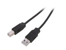 Nippon Labs USB-10-AB-BK 10-Feet USB AB Type Cable-Black