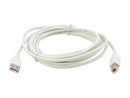 Nippon Labs Beige 10 ft. USB cable A/male to B/male 10ft Model USB-10-AB 10 feet