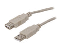 Nippon Labs USB-6-MF 6-Feet USB 2.0 A/Male to A/Female Cable