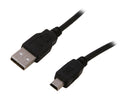 Nippon Labs MINIUSB-6 6' USB2.0 Type A Male to Mini USB Type B 5Pin Male Cable