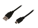 Nippon Labs MINIUSB-15 15 ft. USB 2.0 Type A Male to USB Type B Adapter Male