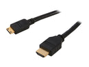 Nippon Labs Premium 3 ft. HDMI to mini HDMI cable with metal hood & gold-plated