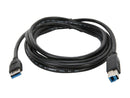 Nippon Labs USB3-10AB 10-Feet USB 3.0 A/Male to B/Male Cable, Black