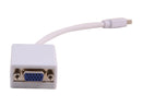 Nippon Labs AD-MINIDP-VGA-MF Mini DP DisplayPort Male to VGA Female Adapter