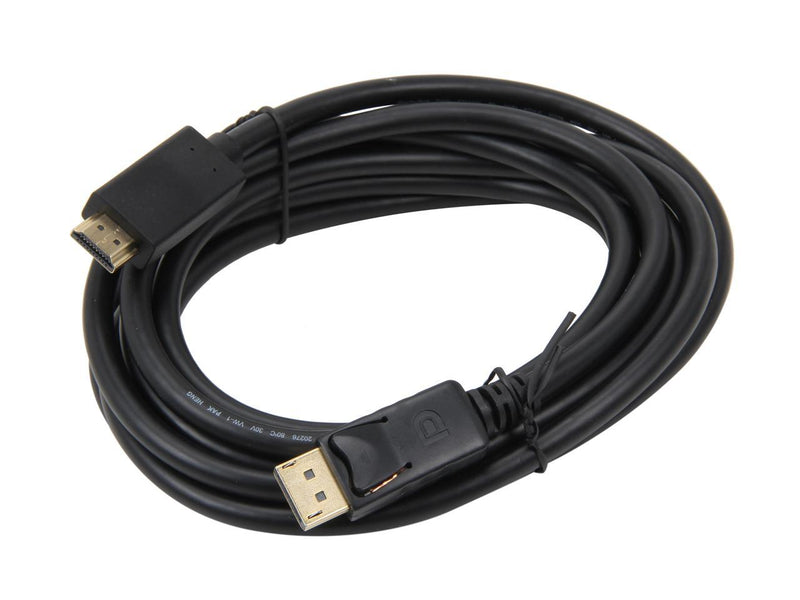 Nippon Labs DP-HDMI-10 10' DisplayPort Male to HDMI Male Cable