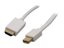 Nippon Labs Model MINIDP-HDMI-15 Mini DisplayPort to HDMI® 32 AWG Cable Male to