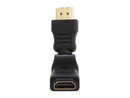 Nippon Labs AD-HDMI-MF-SW HDMI Male to Female Swivel Gender Changer Adapter