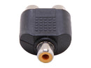 Nippon Labs RCA-1F2F RCA adaptor RCA 1 Female to 2 RCA Female