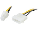 Nippon Labs POW-08315 Pentium 4 12V ATX Power Supply Adaptor Cable Female to