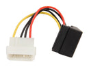 Nippon Labs POW-S6190-RA Serial ATA Power Adaptor 5.25 M to SATA Power (90d)