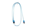 Nippon Labs SATA3L-2FT-BU 24-Inch Sata Cable with Locking Latch, Blue