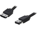 Nippon Labs ESATA3-EXS-3-llBK 36-Inch Sata External Shielded Cable, Black