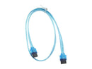 Nippon Labs SATA3L-1.5FT-BU 18-Inch Sata Cable with Locking Latch, Blue