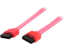 Nippon Labs SATA3-INS-6-LL-RD 6-Feet Sata Internal Shielded Cable, Red