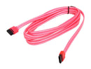 Nippon Labs SATA3-INS-6-LL-RD 6-Feet Sata Internal Shielded Cable, Red