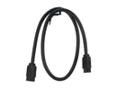 Nippon Labs SATA3-R-1.5FT-BK SATA3 Straight to SATA3 Straight Copper Round Cable