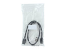 Nippon Labs SATA3-R-1.5FT-BK SATA3 Straight to SATA3 Straight Copper Round Cable