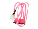 Nippon Labs SATA-Combo-1.5RD ATA Date and Power Combo Cable, Red