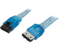 Nippon Labs ESATA3-SATA3-6-BU 6ft SATA External Shielded 6 ft Cable - eSATA to