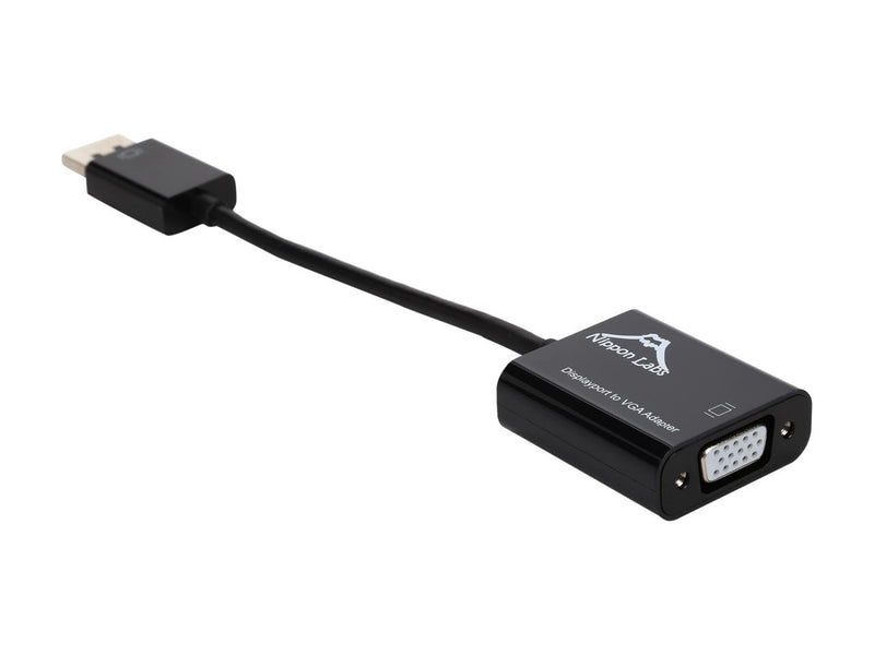 Nippon Labs AD-DP-VGA 6" DisplayPort to VGA Active Video Adapter