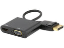 Nippon Labs 30DP-HMVG2-4K DisplayPort 1.2 to HDMI / VGA Travel Adapter