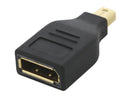 Nippon Labs 30DP-MDP201-BK Mini DisplayPort to DisplayPort Adapter (Mini DP Male