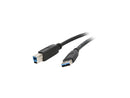 Nippon Labs USB3-6AB-2P 6 ft. USB 3.0 Type A Male to B Male Cable for Printer