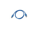 Nippon Labs 50USB3-AAF-3 3 ft. USB 3.0 A Male to A Female Extension Cable - Blue