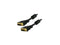 1Ft Cat.8 S/FTP Ethernet Network Cable 2GHz 40G (Yellow)