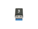 Nippon Labs USB 3.0 USB-C Female to USB A Male Adapter 50000-USB3-CF-12, Black