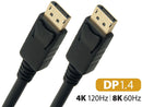 Nippon Labs DisplayPort 1.4 VERSION 8K DP Cable 8K 60Hz - 3ft. - VESA Certified