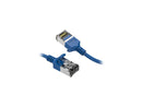 Nippon Labs 60CAT8-1-30BL Cat8 Ethernet Cable 1 feet Cat.8 U/FTP Slim