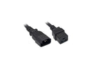 Nippon Labs 14 AWG C14 / C19 Power Cord, IEC-60320-C14 to IEC-60320-C19, SJT,