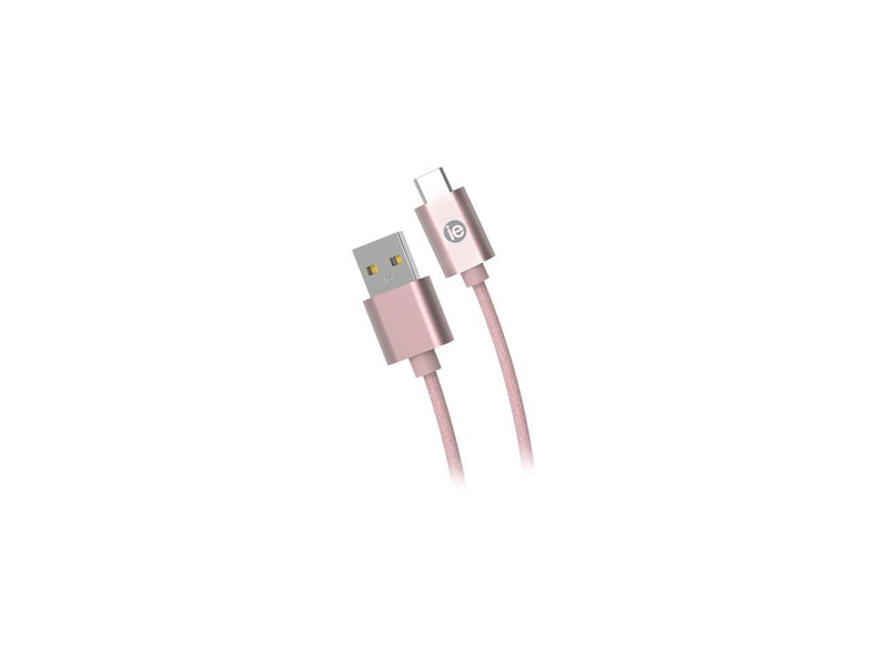 DigiPower IEN-BC10C-RGLD Rose Gold USB-C to USB-A Cable