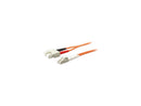 AddOn 3m Multi-Mode Fiber (MMF) Duplex SC/LC OM1 Orange Patch Cable