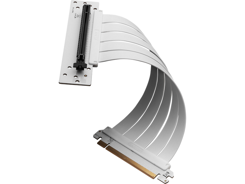 MSI PCI-E 4.0 X16 RISER CABLE 180mm-White 180mm Riser Cable