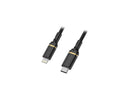 OtterBox 78-52647 Black Shimmer Lightning to USB-C Fast Charge Cable 6.56 ft.