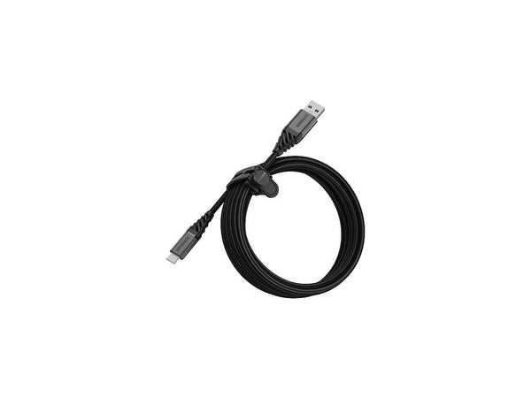 OtterBox 78-52666 Dark Ash Black USB-C to USB-A Cable - Premium 9.84 ft. (3m)