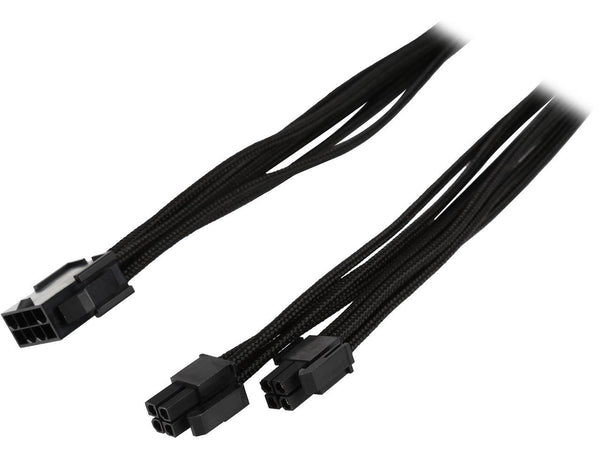 Phanteks 8 to 8 (4+4) Pin M/B Premium Sleeved Extension Cable 19.68" Length