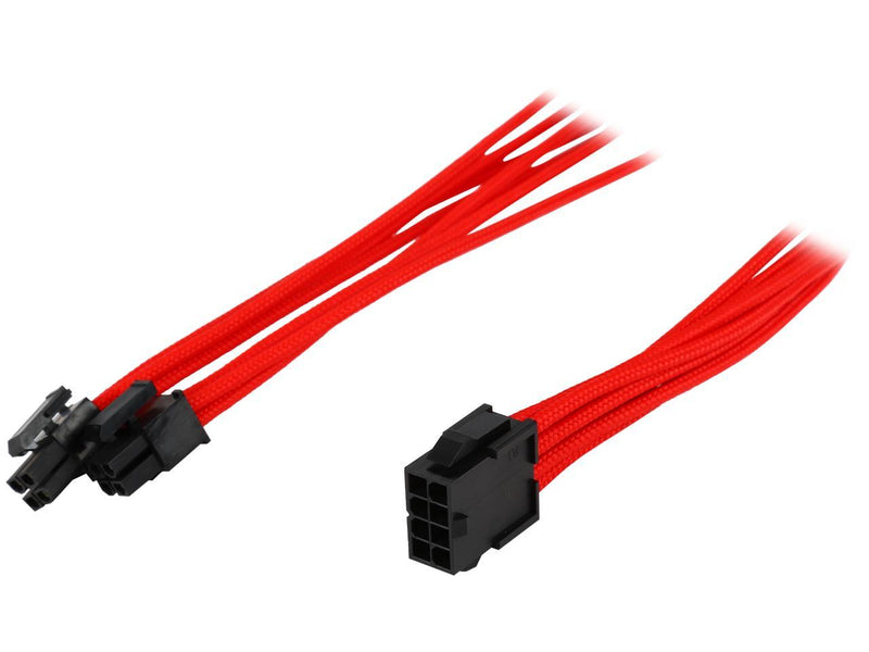 Phanteks 8 to 8 (4+4) Pin M/B Premium Sleeved Extension Cable 19.68" Length