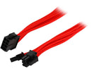 Phanteks 8 to 8 (6+2) Pin VGA Premium Sleeved Extension Cable 19.68" Length