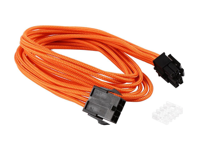 Phanteks 8 to 8 (4+4) Pin M/B Premium Sleeved Extension Cable 19.68" 500mm