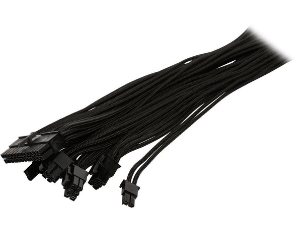 Phanteks 24 Pin/ 8pin (4+4) M/B, 8pin (6+2) PCI-E Extension Cable Kit