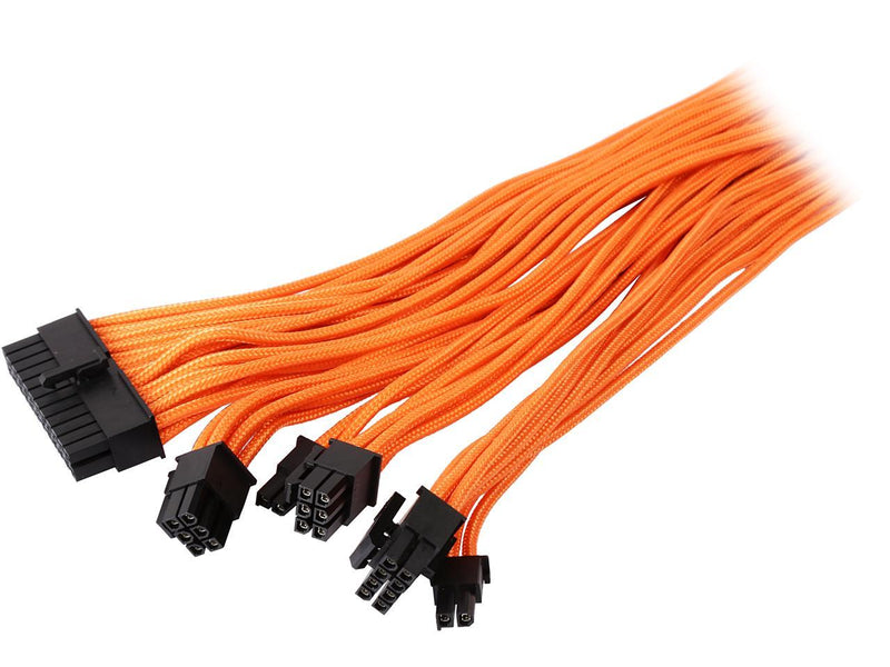 Phanteks PH-CB-CMBO_OR 1.64 ft. (0.50m) 24 Pin/ 8pin (4+4) M/B, 8pin (6+2) PCI-E